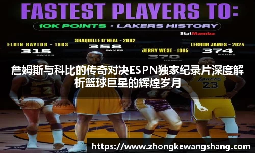 詹姆斯与科比的传奇对决ESPN独家纪录片深度解析篮球巨星的辉煌岁月
